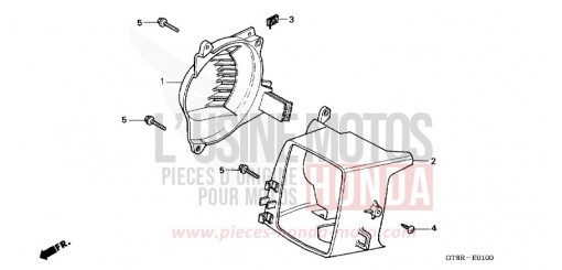BUSE/ GAINE DE VENTILATEUR PK50MR de 1994